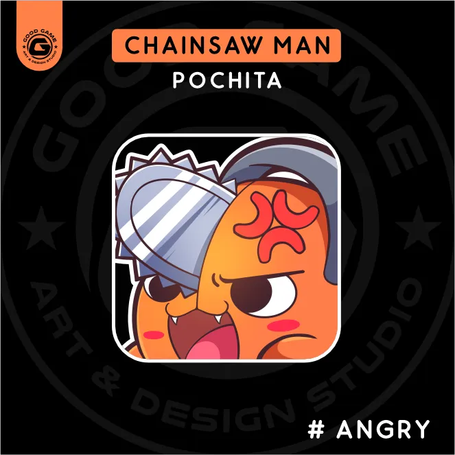 Chainsaw Man – PoChita is Angry Emote