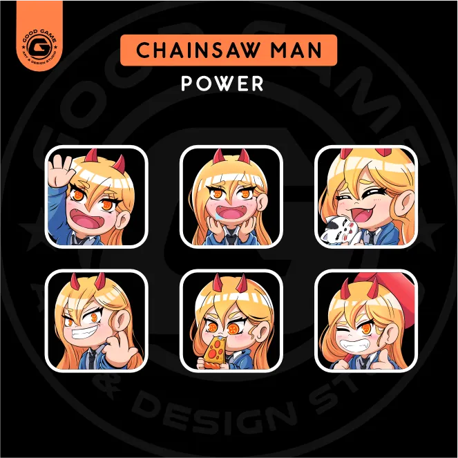 Chainsaw Man – Power ( Deluxe Emote Set )
