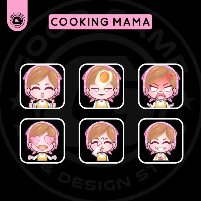 Cooking Mama – Mama ( Deluxe Emote Set )