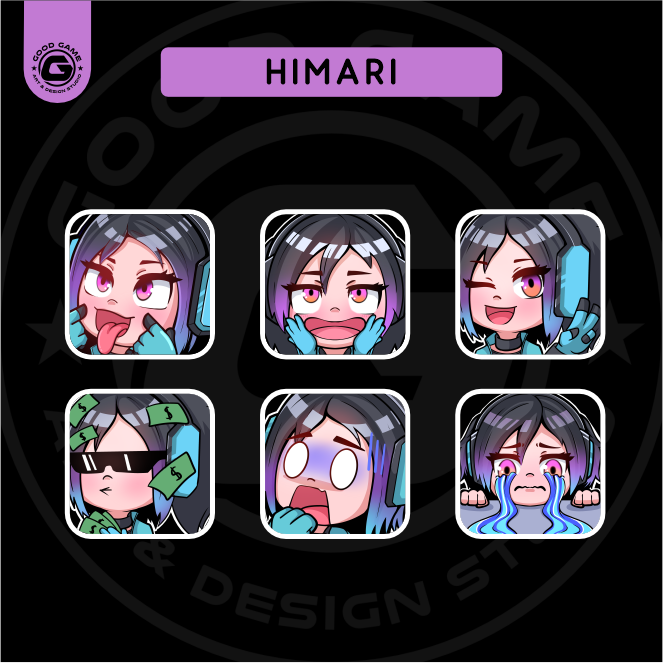 Originals – Himari ( Deluxe Emote Bundle )