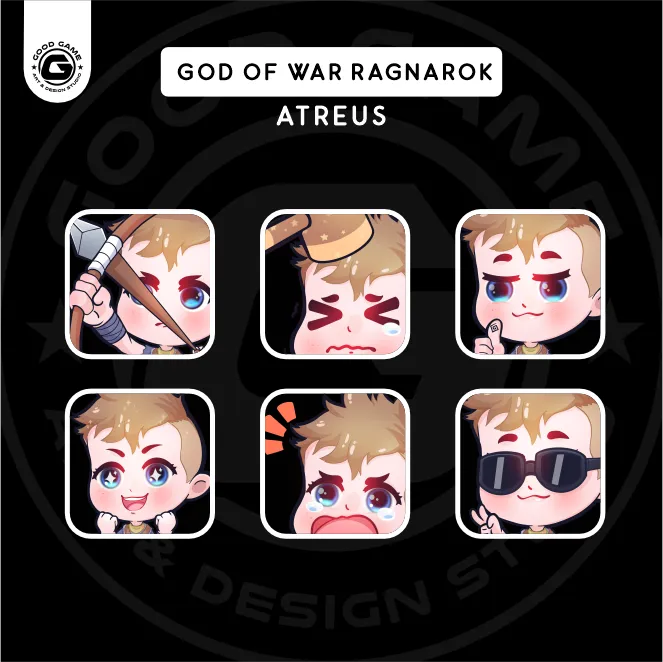 God of War – Atreus ( Deluxe Emote Set )
