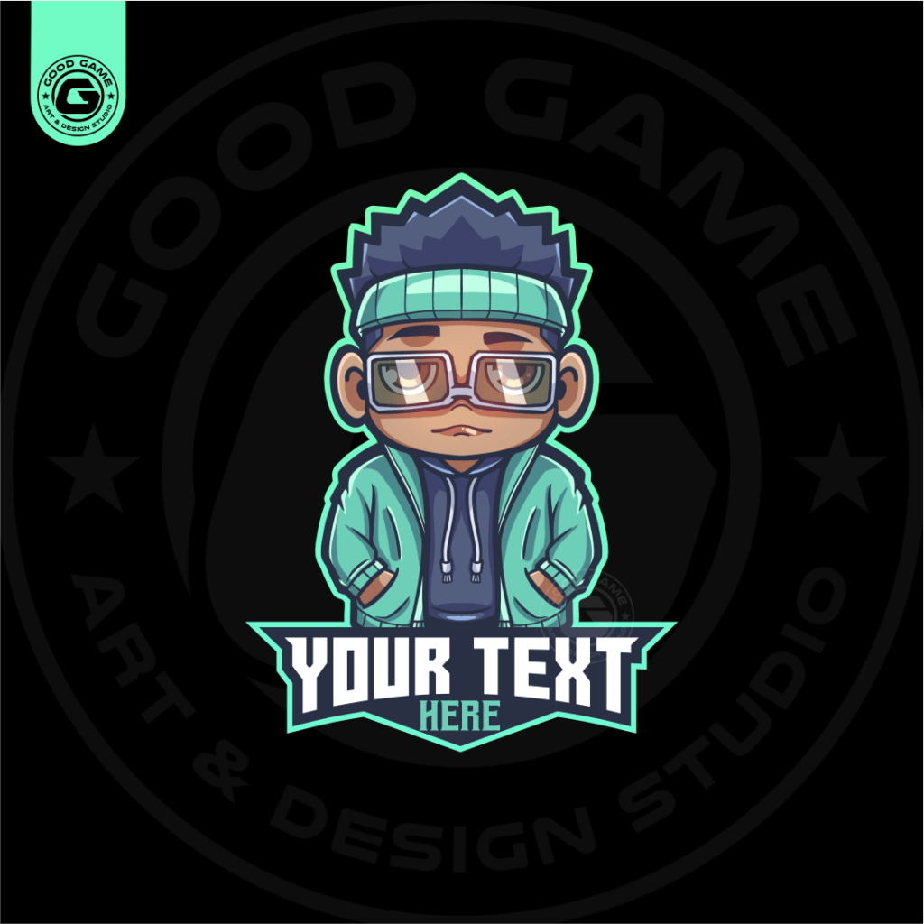 Hector the Hypebeast ( 1 of 1 Pre-Deigned Mascot Logo )