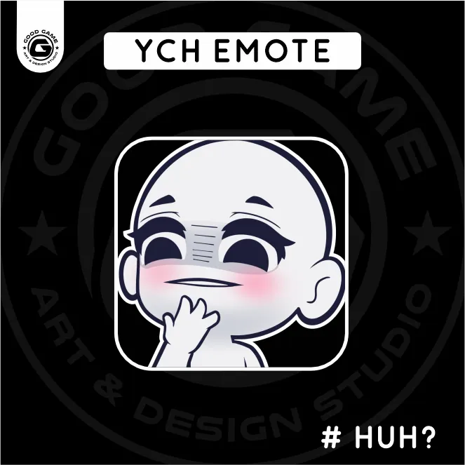 YCH Emote – Huh?