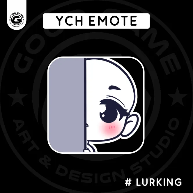 YCH Emote – Lurking