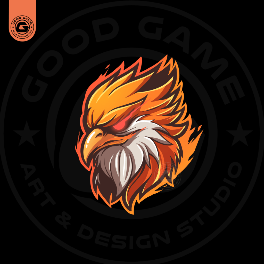 The Phoenix  ( 1 of 1 Mascot Logo )
