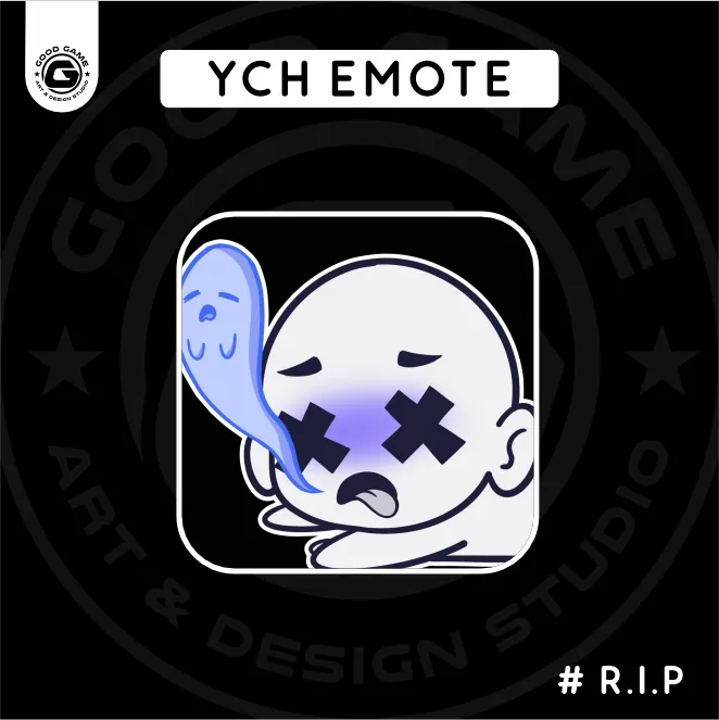 YCH Emote – R.I.P