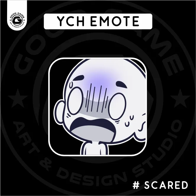 YCH Emote – Scared