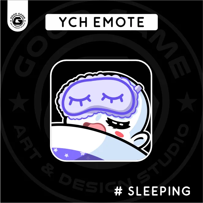 YCH Emote – Sleeping