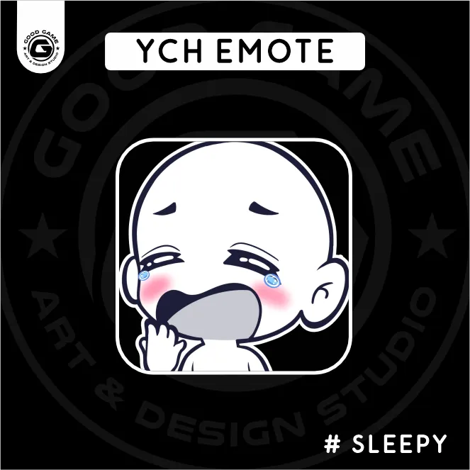YCH Emote – Sleepy