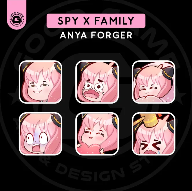 Spy X Family – Anya Forger ( Deluxe Emote Set )