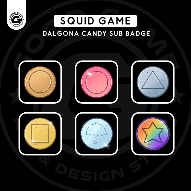 SQUIDGAME DALGONA CANDY